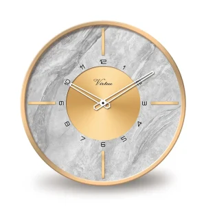 UV Printing Luxury Wall Clocks Watch Stainless Steel Modern Clock Factory House Hanging Wall Art Decor