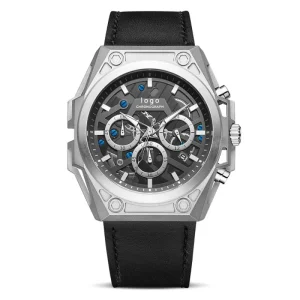 Ultra Thin Chronograph Quartz Movement Watch Luminous Waterproof Sports Watch for Men Fashion Quartz Watch