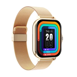 Unisex Digital Watch Holiday Gift for Men and Women Electronic Clock Smart Full Screen Touch Screen Wristband Watch
