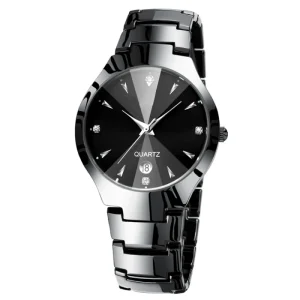 Unisex Fashion Forward Metal Strap Quartz Watch Trend Setting Design for Everyone Quartz Watch