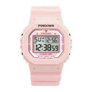 Unisex Fashion Plastic Sport Digital Watch Water Resistant Lover’s Gift