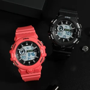 Unisex LED Display Digital Sports Watch Alarm Waterproof 30M Diver Features for Students Athletes Japanese Relojes Digitales