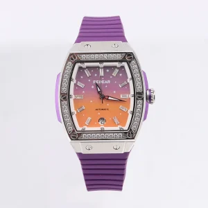 Unisex Miyota Automatic Mechanical Stainless Steel Watch Analog Dial