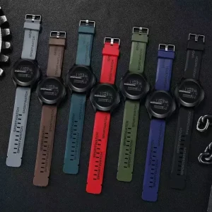 Unisex Silicone Electronic Digital LED Watch, Simple Leisure Student Girls Kids Sports Watch