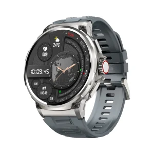 V69 Men’s Smart Watch 1.85inch Round Display 710mAh Battery BT Calls IP67 Waterproof 24/7 Heart Rate Monitor 100+Sports Modes