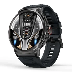 V69 Round Digital Sports Smart Watch for Men Waterproof BT Call Multi Sports Mode Low Power Consumption HR Blood Oxygen Monitor