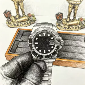 VS Factory Designer Customized Stainless Steel 3235 Mechanical Watch with Night Light Function Sports Diving Gift Watch