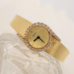 Valentine’s Gift New Women’s Watch Vintage Gold Luxury Retro High Quality Crystal Diamonds Watch Personalized Fashion