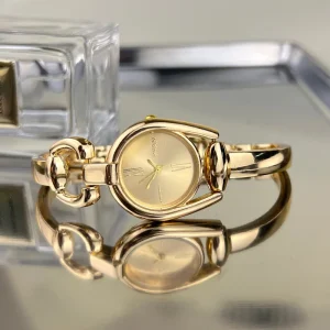 Vintage Button Bracelet Watch for Women Quartz Watch