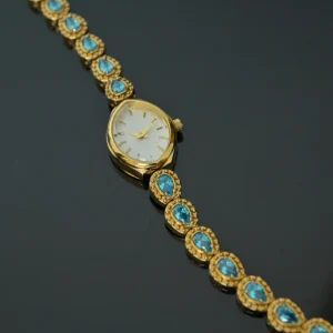 Vintage Luxury Quartz Women’s Watch Bracelet Style for Daily Outfit Coordination Japanese Quartz Movement