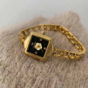 Vintage Women’s Business Casual Square Quartz Watch
