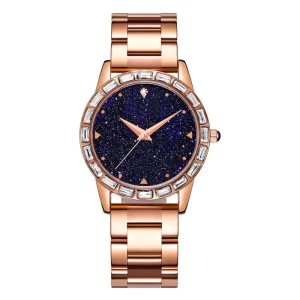 Vintage Women’s Quartz Watch Stainless Steel Waterproof Fashion Business Dress Watch
