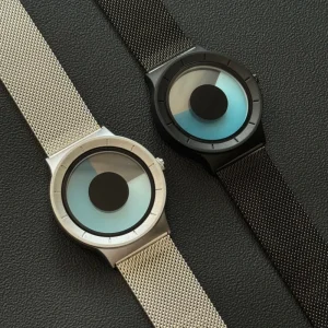 Vortex Wormhole Unique Design Fashion Luxury Casual Steel Strap Men’s Watch