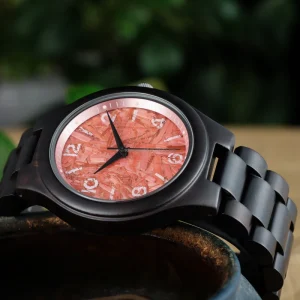Walnut Wood Quartz Antique Customisable Mens Fancy Watch White Label Casual Watch