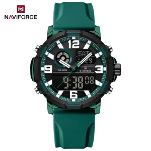Watch 7130 LCD Digital Wristwatch Waterproof Quartz Dual Quartz Movement Luminous Watch