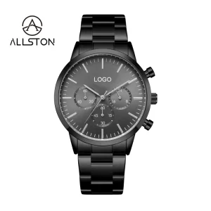 Watch Factory OEM Steel Band Water Resistant Stainless Steel Classic Luxury Watch Chronograph Quartz Watches Men Wrist