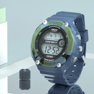 Watch Men New Style Digital Waterproof Sports Watches Men’s Shock Analog Dual Display Watch for Boy
