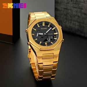 Watch Noctilucent Calendar Display Stopwatch Timing Skmei 1816 Multifunctional Sports Electronic Steel
