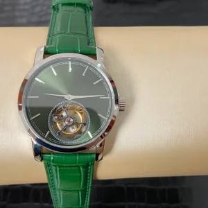 Watch Stainless Steel Case Mechanical Watch for Men Casual Wear Tourbillon Watch