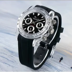 Watch Summer Dopamine Series Acrylic Bezel Casual Summer Model VK63 Movement