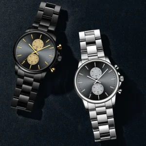 Watch for Man Men’s Stainless Steel Quartz Watch