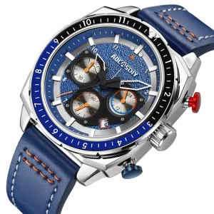 Watch for Men Luxury Men’s Waterproof Chronograph Sports Quartz Watches Reloj Hombre High Quality Men Clock