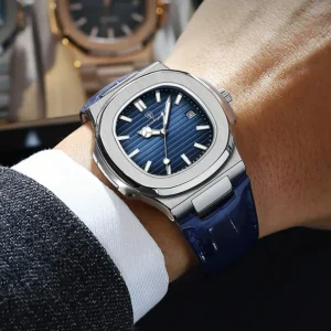 Watch for Men P613 Leather Band Luminous Waterproof Quartz Watch