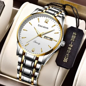 Watch for Men Waterproof Quartz Casual Wristwatch