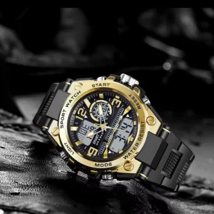 Watches Waterproof Chronometers Stopwatches Fashionable Men’s Watches Analog Digital LED Watches
