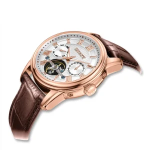 Water Resistant Automatic Mechanical Stainless Steel Watch Private Label Men’s Wrist Watch