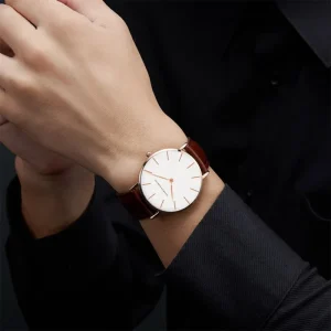Waterproof Business Watch and Stainless Steel Top Sports Watches Quartz Men’s Fashion Watches