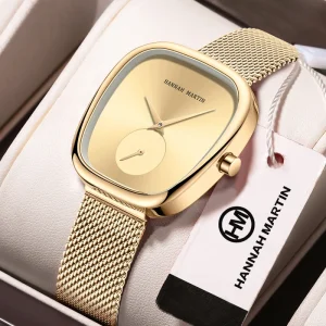 Waterproof Lady Quartz Watch with Stainless Steel Band