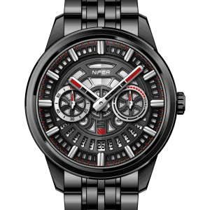 Waterproof Mechanical Watch Comfortable Strap Casual Durable Personalized Fashion Style