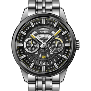 Waterproof Mechanical Watch Super Wear resistant Scratch proof Design Made of Durable Materials Equipped with Mechanical Watch