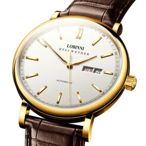 Waterproof Mechanical Watches Business Style Stainless Steel Automatic Classic Luxury Men Seagull Round