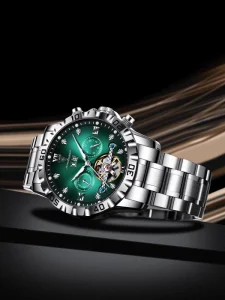 Waterproof Men’s Fully Automatic Mechanical Watch Fashionable Men’s Wristwatch