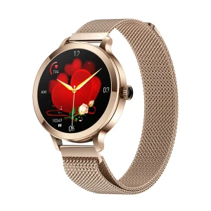 Waterproof Pro Smart Watch with Stainless Steel Band Reloj Pedometer and Sleep Monitoring Answer Call Function