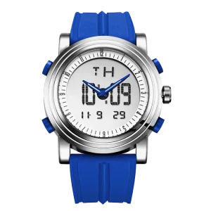 Waterproof Quartz Reloj Hombre Classic Multi Function Digital Men Watch