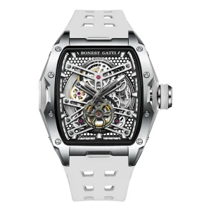 Waterproof Skeleton Luxury Mechanical Automatic Wrist Watch Fashion Sport