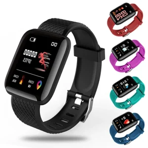 Waterproof Smartwatch 116 Plus Smart Watch Sport Heart Rate Tracker IOS Android Fitness Tracker D13
