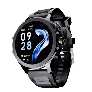 Wholesales High Quality Custom Sports Round Fashion Fitness Heart Rate BT Call Waterproof Touch Screen Smart Watches for Men