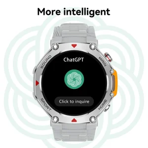 Wireless Charging Local Music Playback Smartwatch Waterproof MA31 Watch Smart Dial Call Round Outdoor Compass Sport Watches