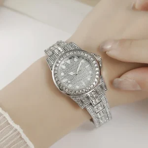 Women Diamond Quartz Watch Gift for Girlfriend Luxury Ladies Watch