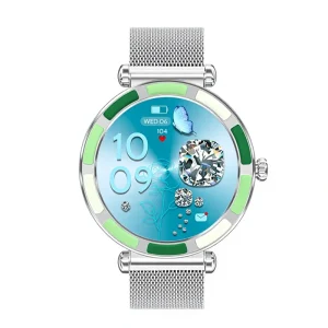Women Sports Smart Watch IP67 Waterproof Multi function HR BP Sleep Monitor Steps BT Call Women Health Music Long Battery Life
