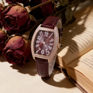 Women Stainless Steel Fashionable Ladies Watches Jewelry