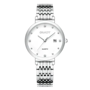 Women Watches Luxury Elegant Quartz Movement Classic Charm Fashion Stainless Steel Waterproof Ladies Wristwatch