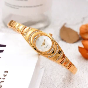Women Watches Rose Gold Luxury Bracelet Watch Women’s Watches Diamond Ladies Clock for Girls Women Fashion