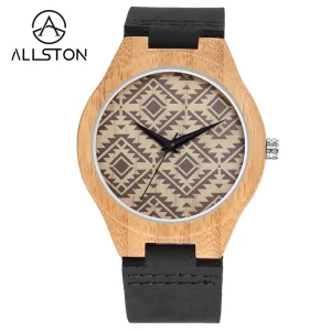Women Wood Watch Luxury Wooden Wristwatch Vintage Quartz Watch Simple