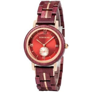Women Wood Watch Simple Fashion Quartz Wristwatch New Design Female Watch Personalized Engraved Gift Box Reloj Mujer