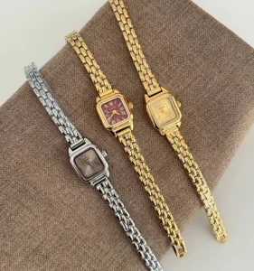 Women’s Eco-Friendly Simple Light Quartz Watch Vintage Style
